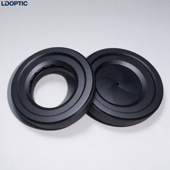 Lens Adapter Ring - M30 To M37 Adjustable Iris Diaphragm