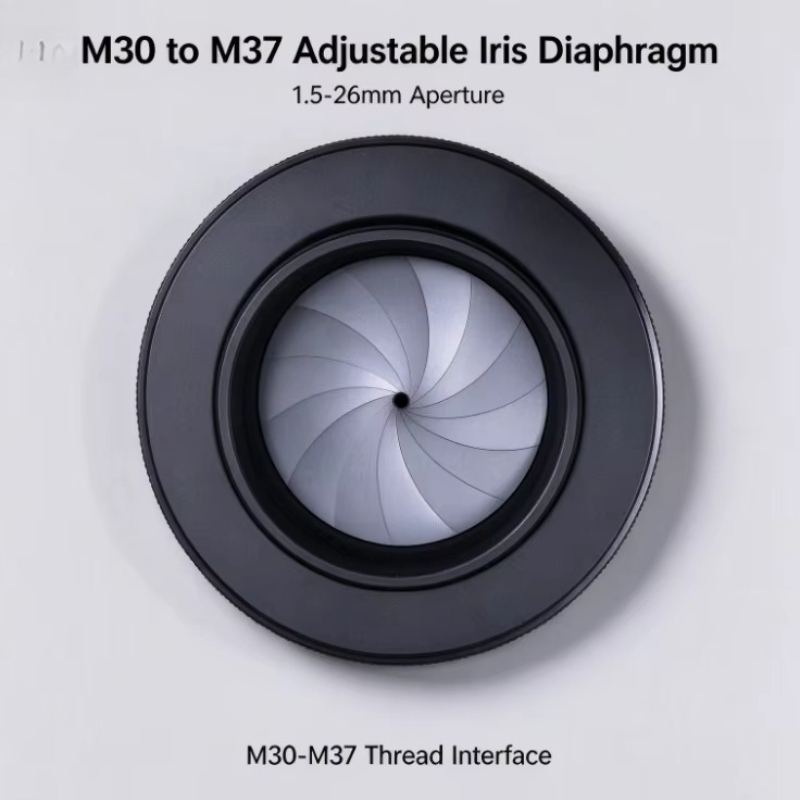 M30 To M37 Adjustable Iris Dia - Lens Adapter Ring 评论和价格