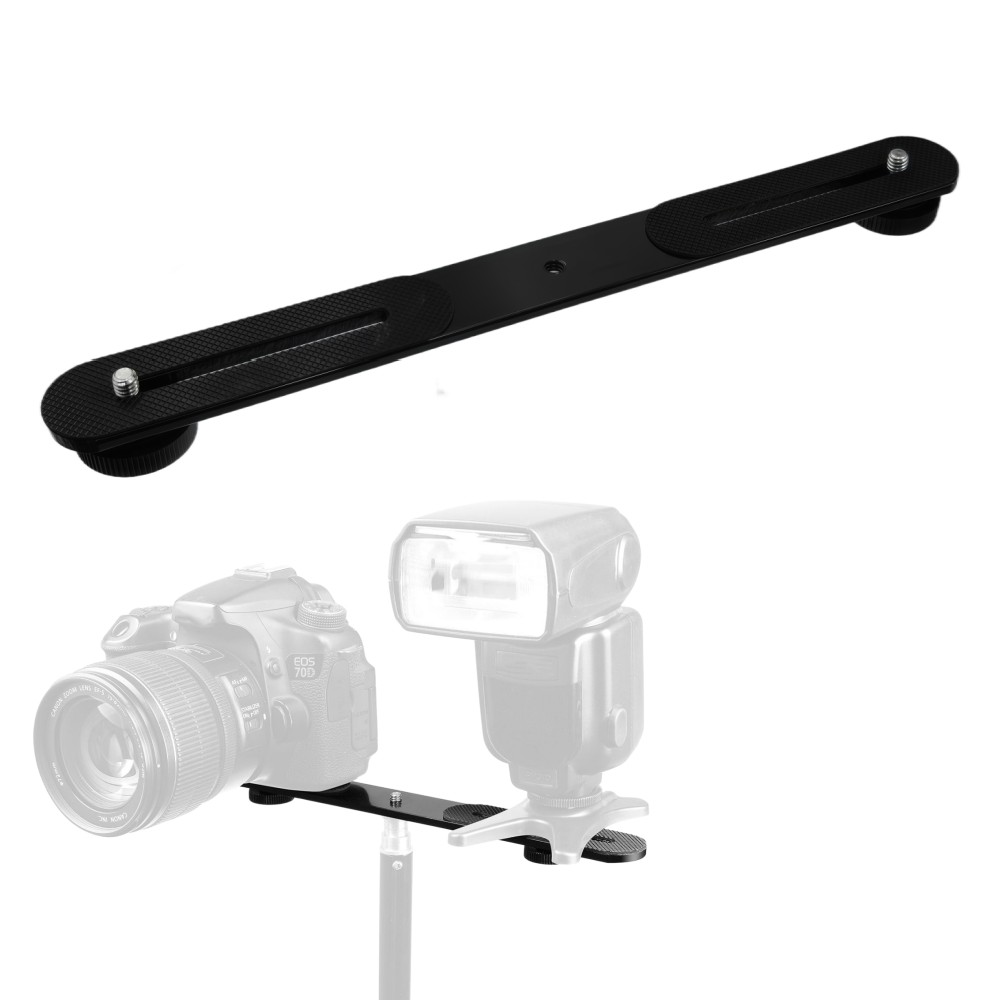 Dual Flash Bracket 1/4'' Screw - Photography Basics 评论和价格