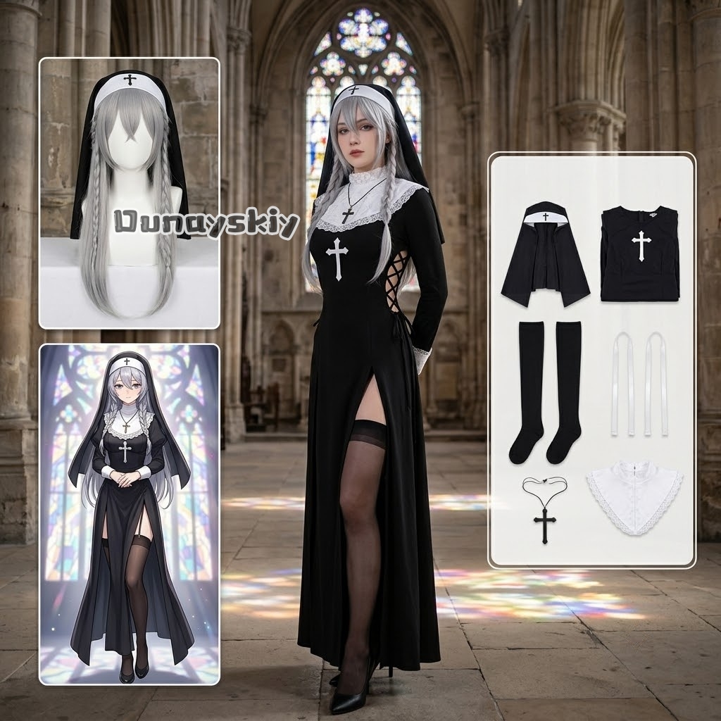KS*06Original Nun Cos Outfit B - Photography Japanese 评论和价格