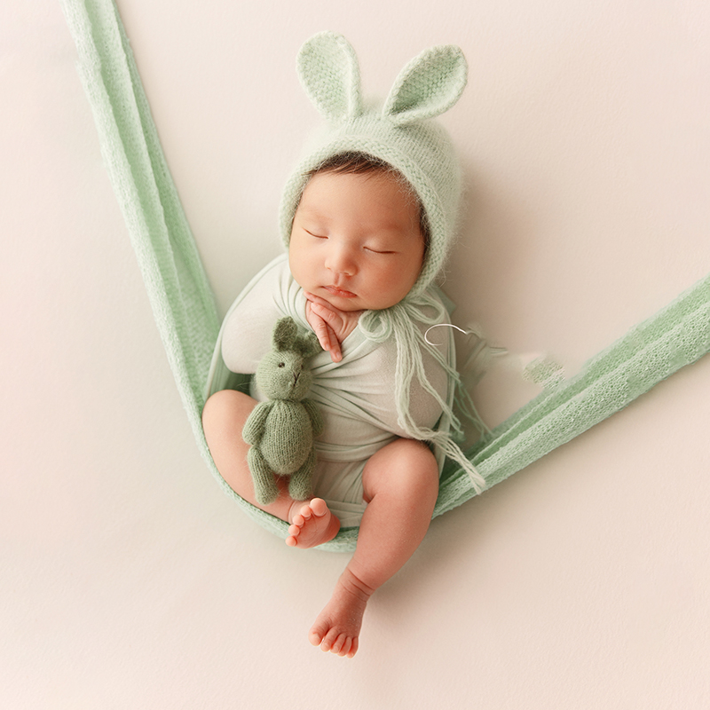 Knitted Rabbit Hat Newborn Pho - Photography Cheat Sheet 评论和价格