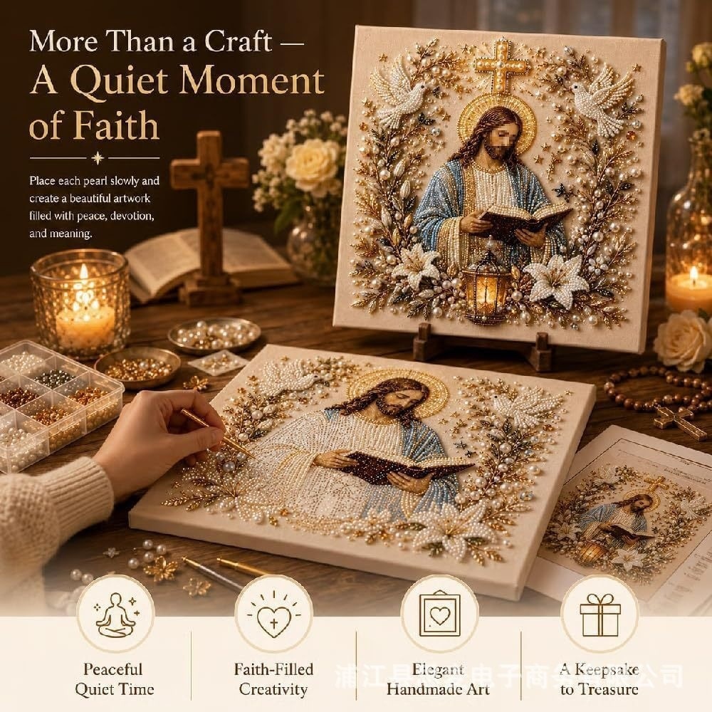Diamond Painting with Frame, A - Photography Geometry 评论和价格