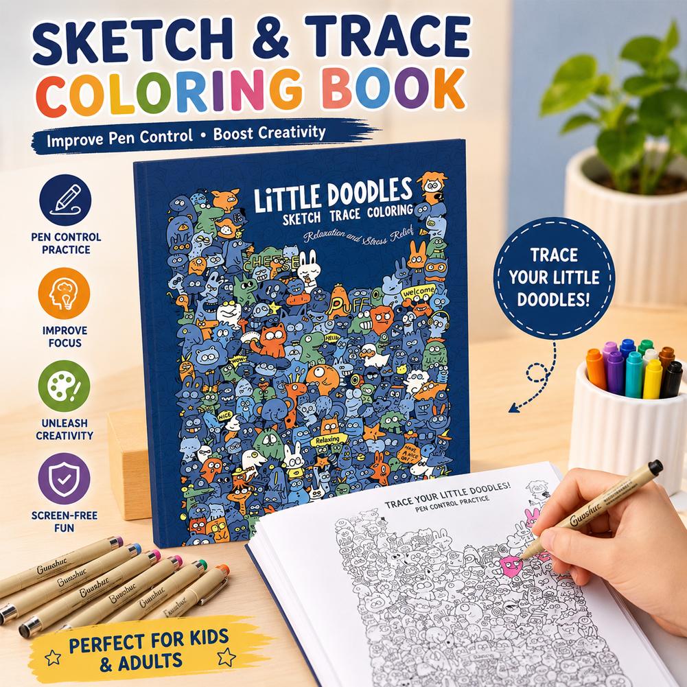 Sketch Trace Coloring Book Lit - Photography Book 评论和价格